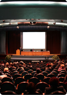 large projection
